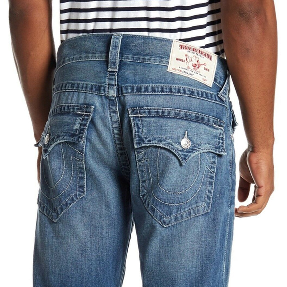 True Religion Jeans True Religion Mens Straight Relaxed Jeans